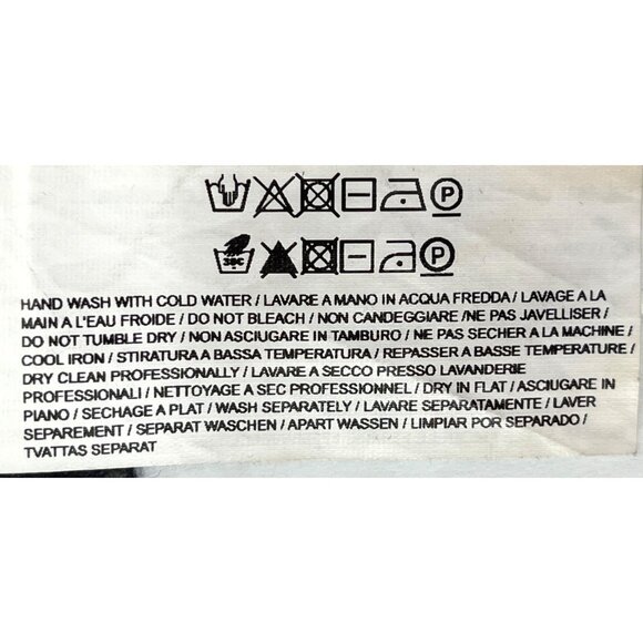 Woolrich Wool & Polyester Poncho With Color Block Design Made In Italy 73e - Picture 6 of 7